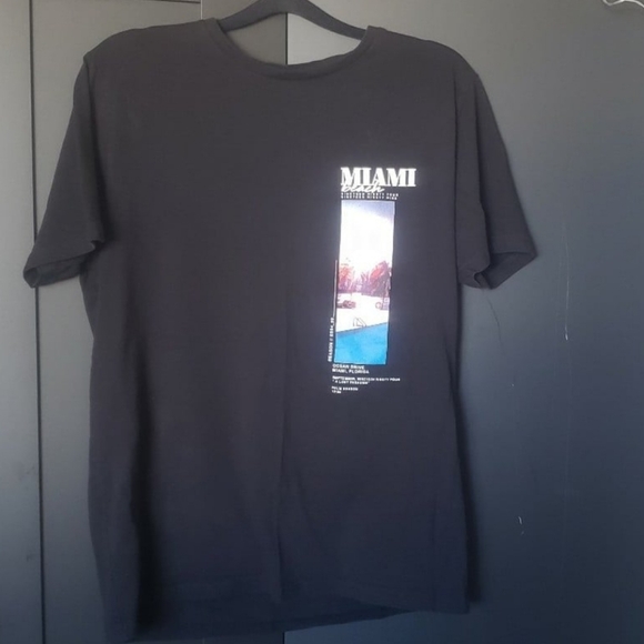Mens Miami grafic tee - Picture 1 of 3